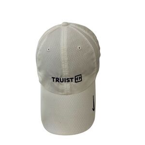 Nike Dri-fit heritage 86 white running hat "Truist" bank